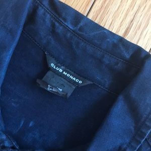 Club Monaco Tops - Club Monaco Dark Chambray Shirt Club Monaco Tops - Club Monaco Dark Chambray Shirt